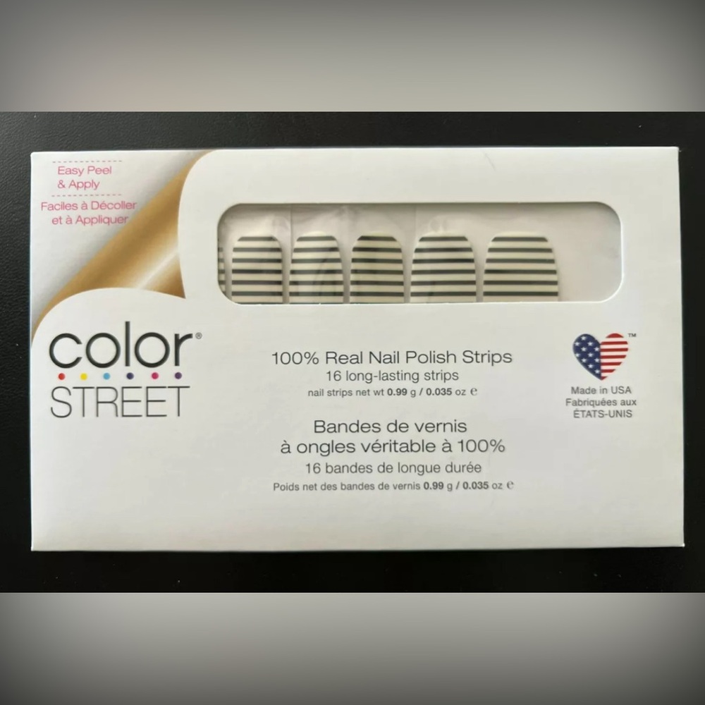 Color Street Between The Lines FDL029 LotA01280 New NIP - Picture 3 of 9